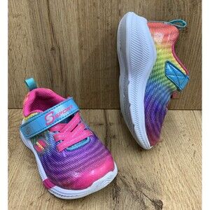 S SPORT BY SKECHERS Baby Toddler Low Top Hook and Loop Sneakers Multicolor Sz 6